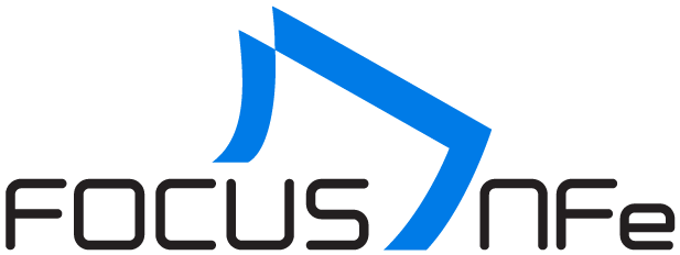 Logo Focus NFe em Azul